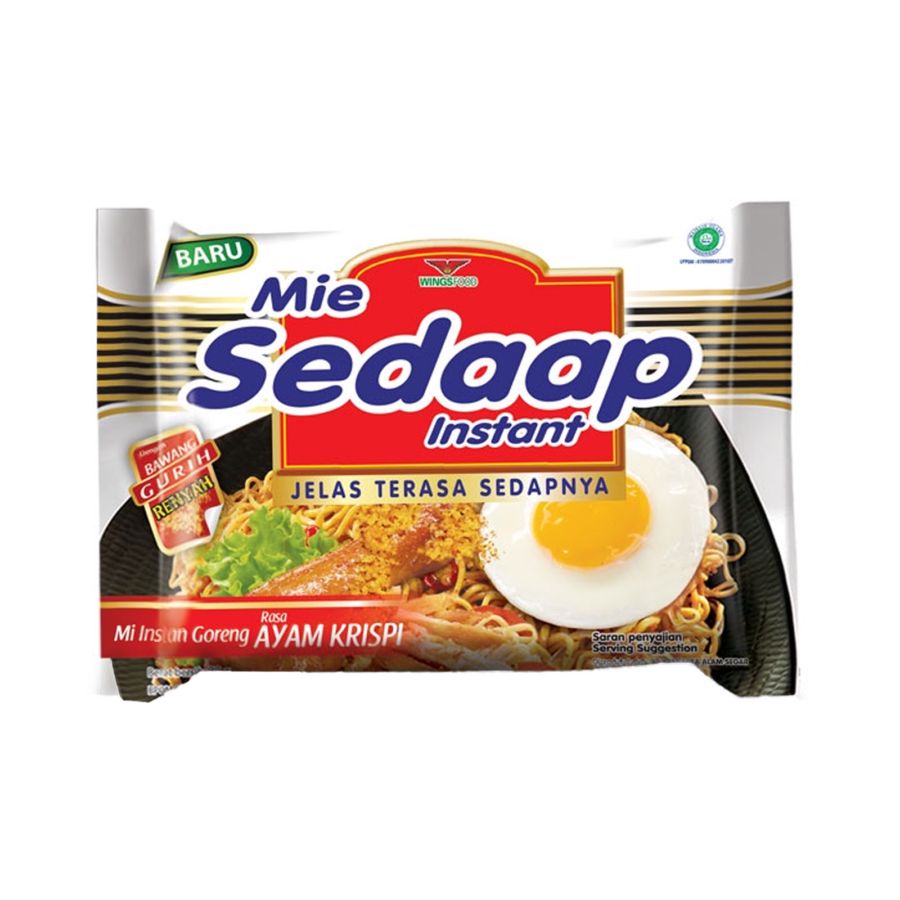 Mie Sedaap Goreng Ayam Krispi/Mie instan 88gram