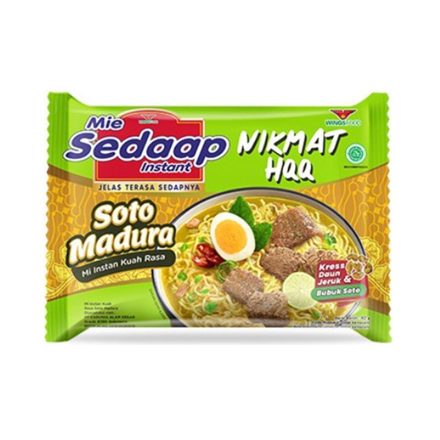 Mie Sedaap Kuah Soto Madura Mie Instan 82gram