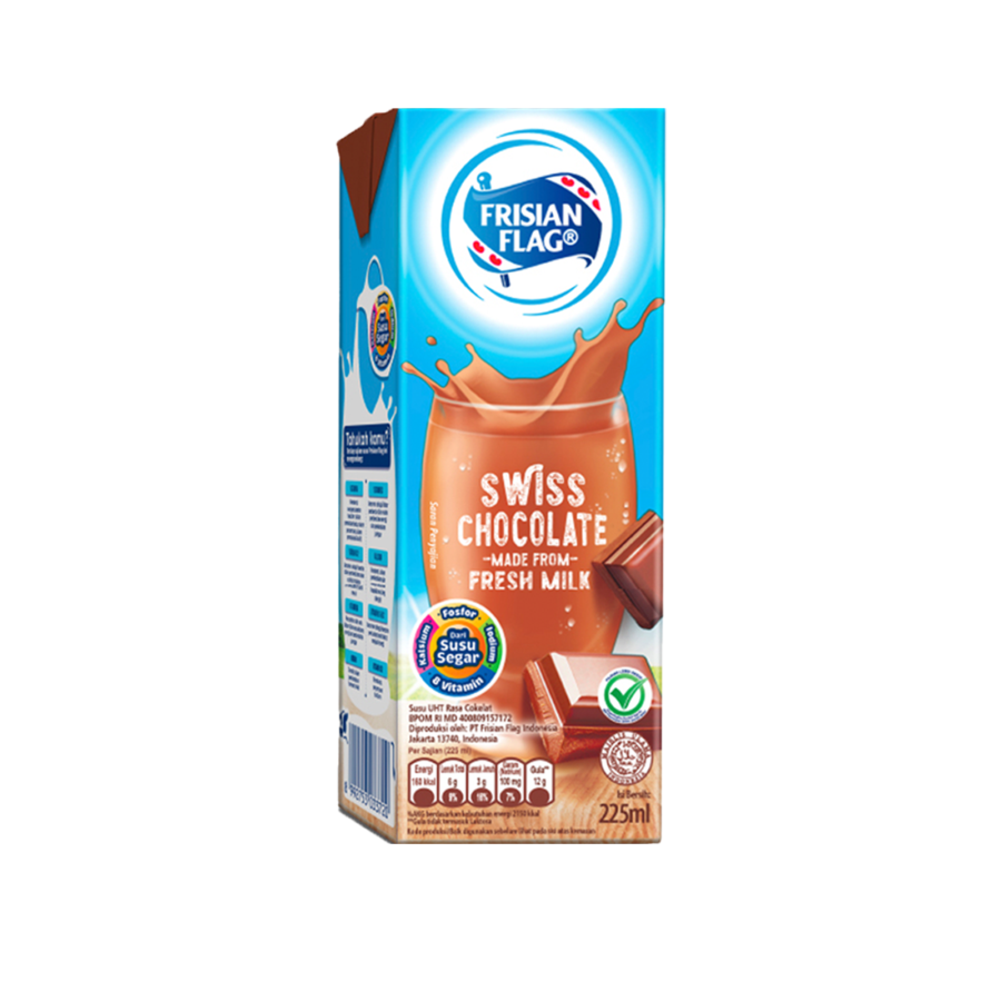 Frisian Flag Chocolate Susu UHT 225ml