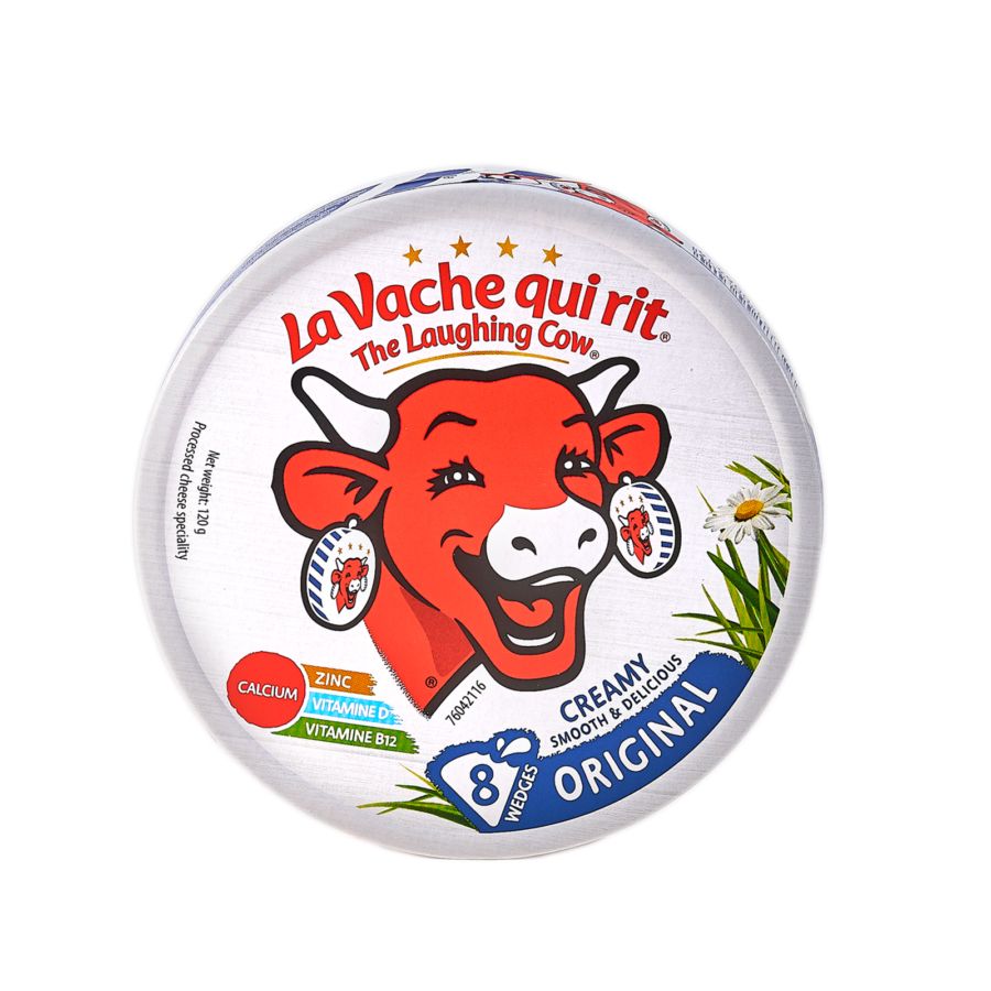 The Laughing Cow Cheese Triangle 8 Portion 120gram