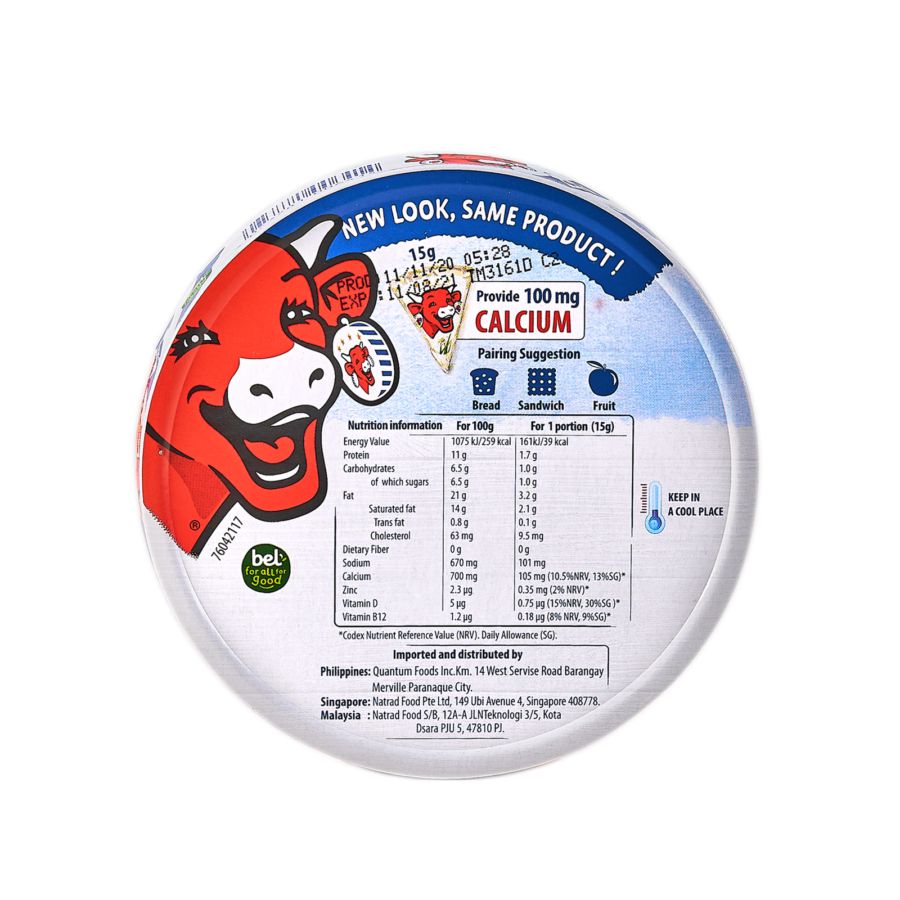 The Laughing Cow Cheese Triangle 8 Portion 120gram