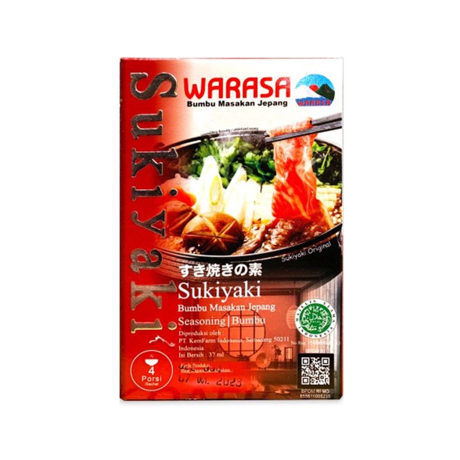 Warasa Bumbu Sukiyaki Sauce - Non Msg 50gram