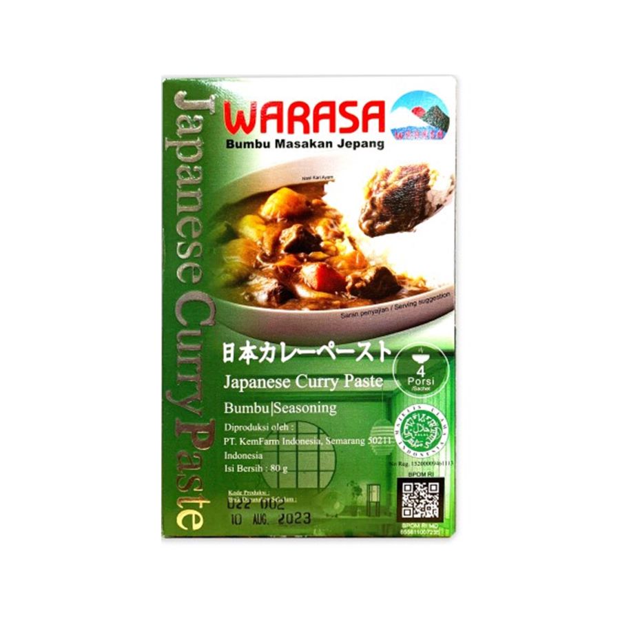 Warasa Bumbu Japanese Curry Paste - Non Msg 50gram 50gram
