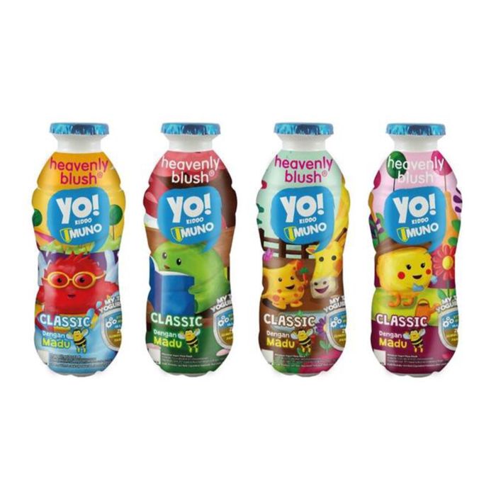 Heavenly Blush Yo Kiddo Imuno Classic 4pcs x 125ml