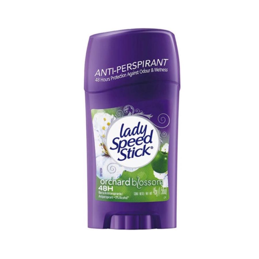 Lady Speed Stick Deodoran/Deodorant Anti-Perspirant Orchard Blossom 45gram