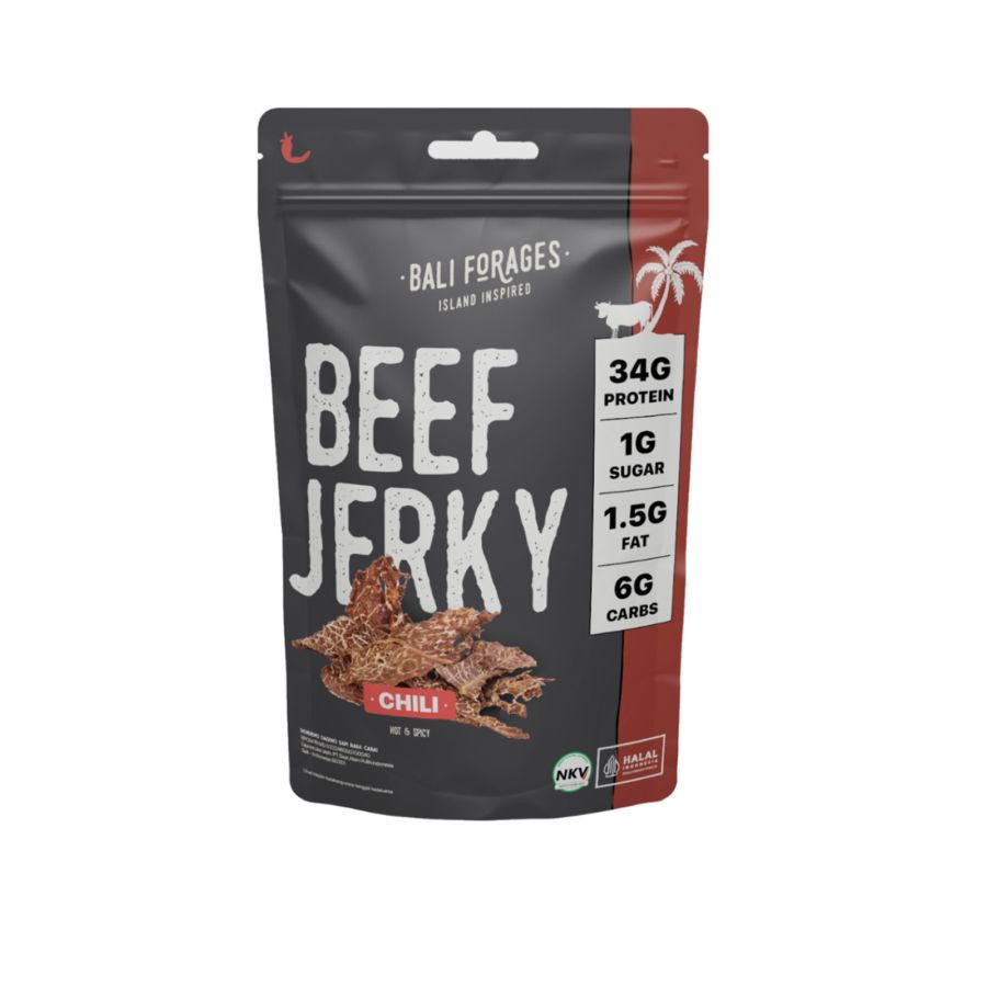 Bali Forages Beef Jerky Chili 35gram 35gram