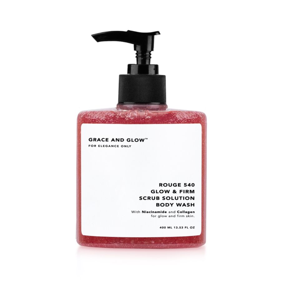 Grace and Glow Rouge 540 Glow & Firm Scrub Solution Body Wash 400ml