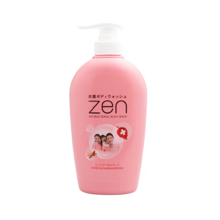 Zen Antibacterial Body Wash Red Shiso & Sandalwood Pouch 480ml 480ml