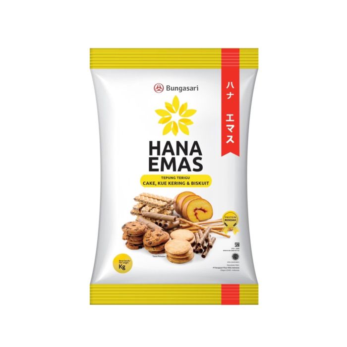 Bungasari Hana Emas Tepung Terigu Premium Cake Dan Cookies