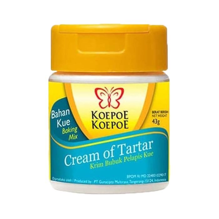 Koepoe Cream of Tartar Krim Bubuk Pelapis Kue
