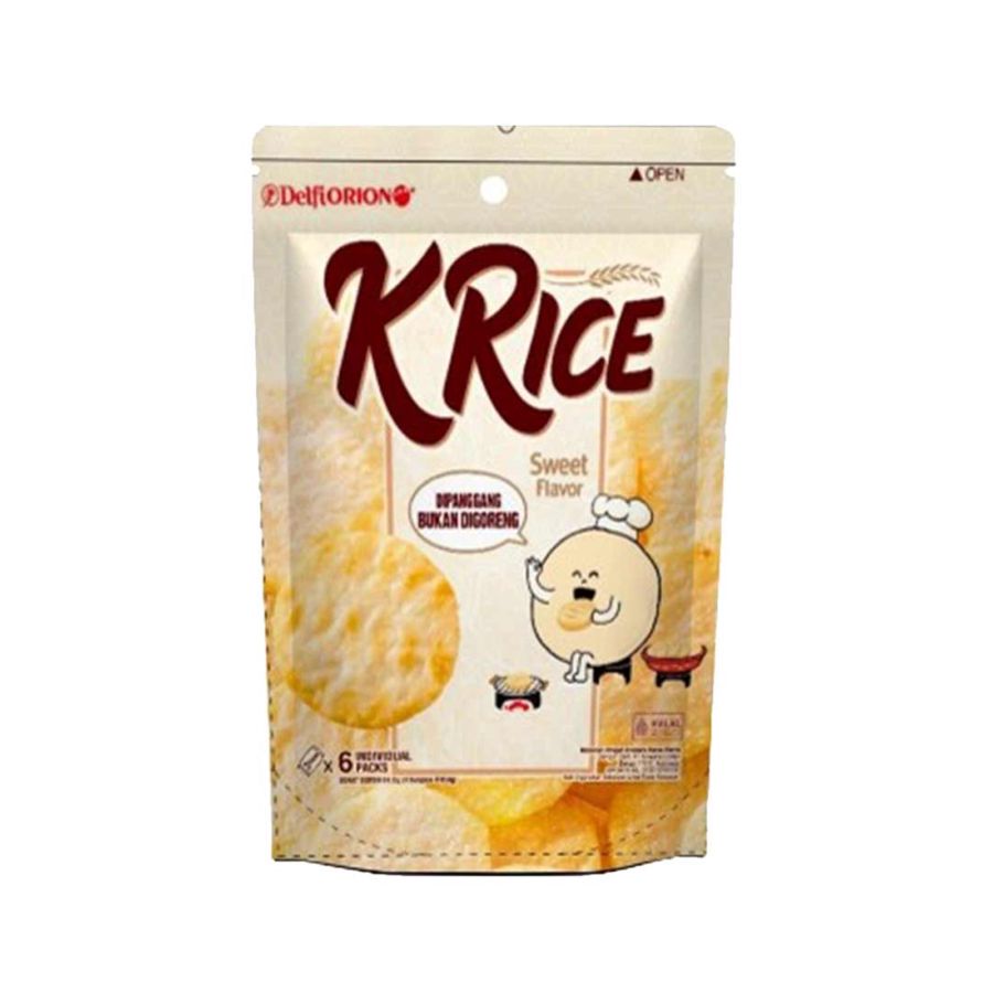 Delfi Orion K Rice Sweet 6 Packs 64gram