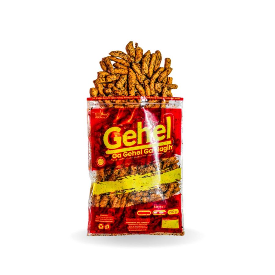 Gehel Basreng Pedas Jeruk 200gram