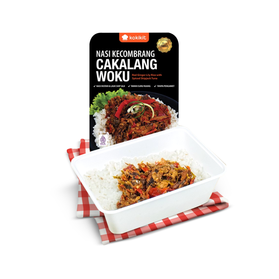 Kokikit Nasi Kecombrang & Cakalang Woku 160gram