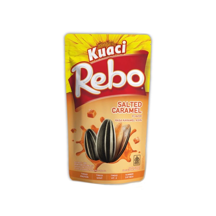 Rebo Kuaci Caramel Flavor 140gram