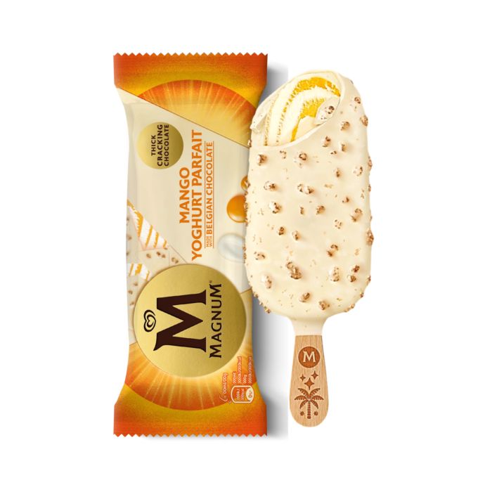 Magnum Mango Yoghurt Parfait - Es Krim Walls  