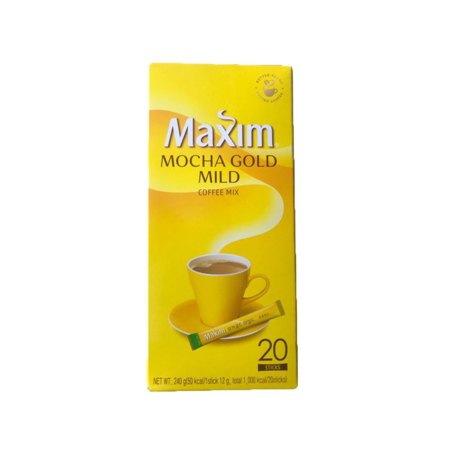 Maxim Mocca Gold Mild Coffee Mix Bubuk Korea 240gram