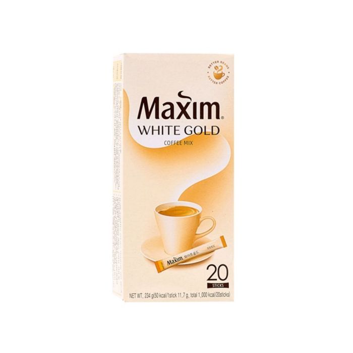 Maxim White Gold Coffee Mix Kopi Bubuk 20 sachets