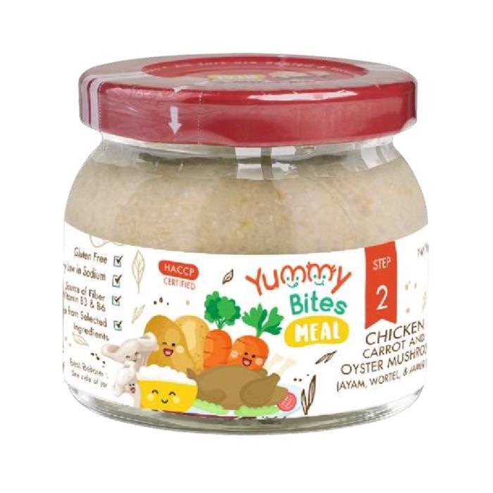 Yummy Bites Meal Step 2 Chicken Carrot & Oyster Mushroom