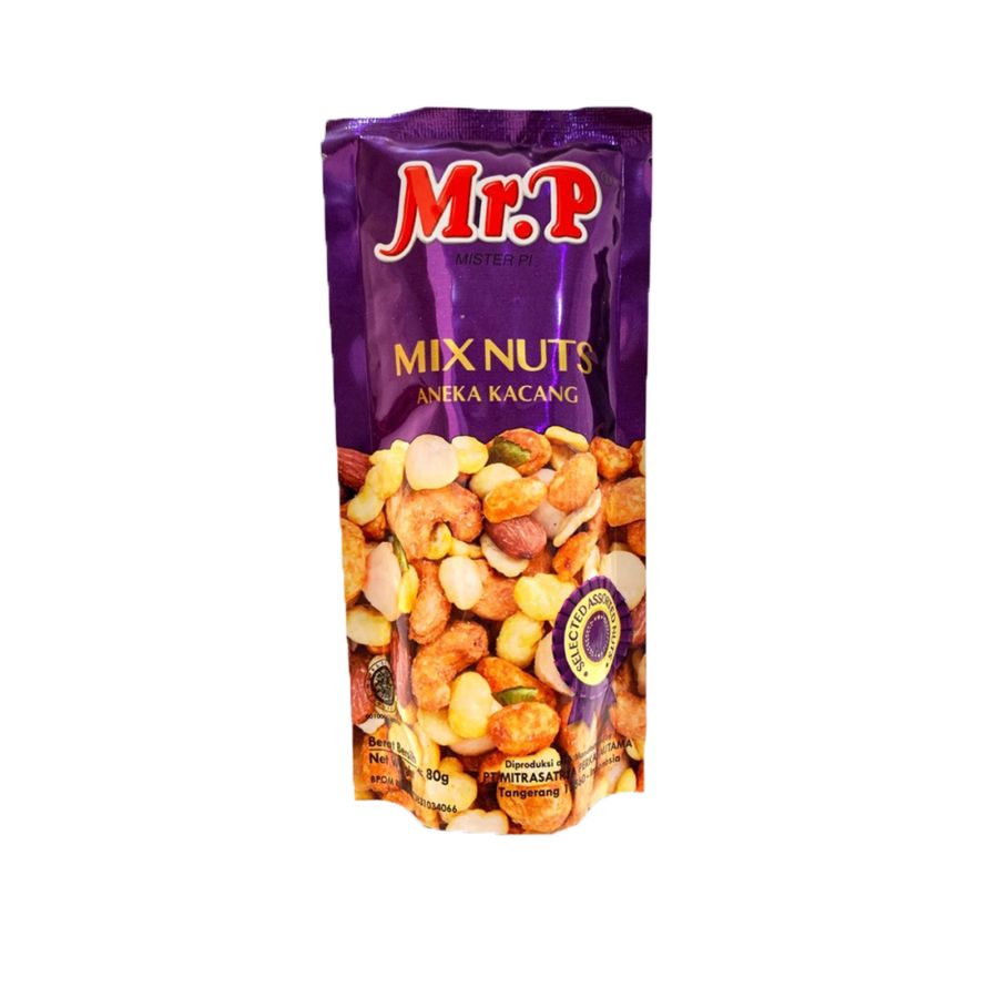 Mr. P Mixed Nuts 80gram