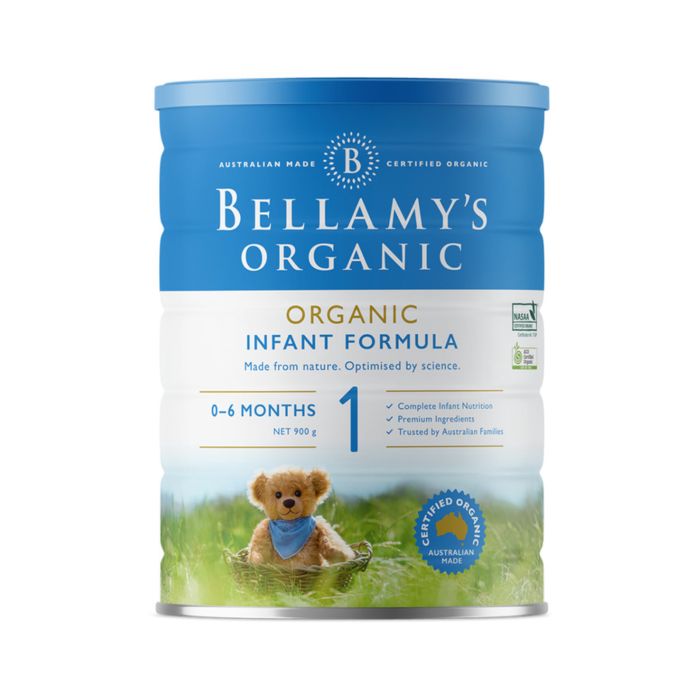 Bellamy's Organic Susu Formula Step 1 0-6 Bulan