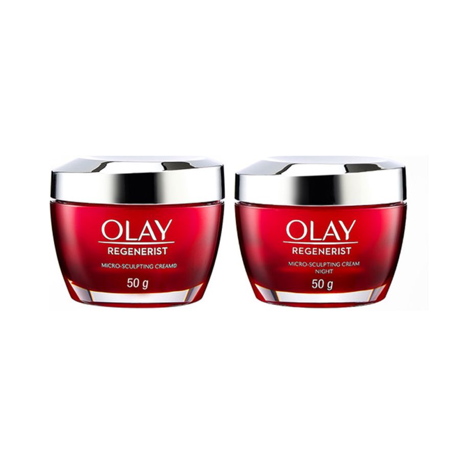 Olay Regenerist Micro-Sculpting Cream Niacinamide Antiaging - Paket Skincare 50gram