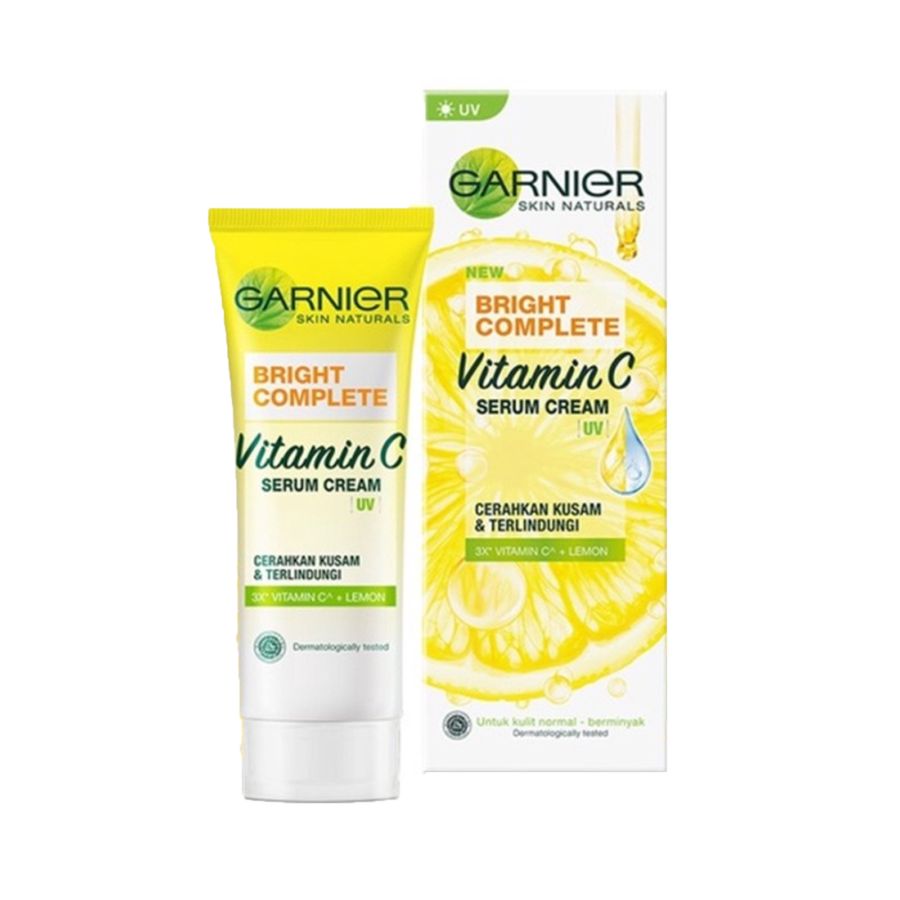 Garnier Skin Natural Bright Complete Vit C Serum Cream UV Botol 20ml