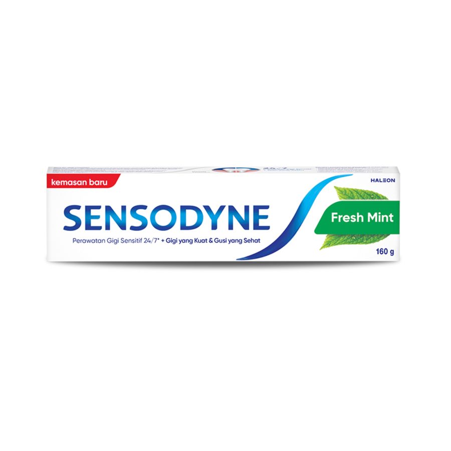 Sensodyne Pasta Gigi Sensitif Essensial Care Fresh Mint 160gr 160gram