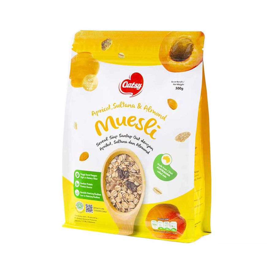 Oatsy Apricot, Sultana & Almond Muesli 500gram