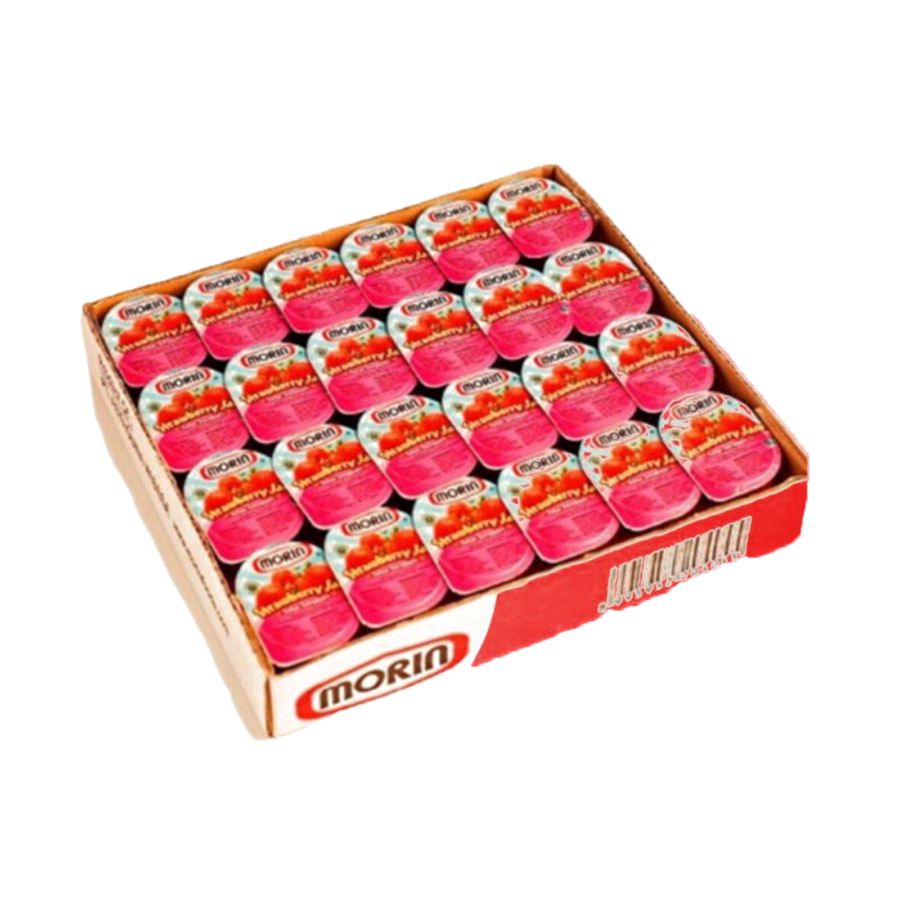 Morin Mini Portion Strawberry Jam 14gr 48pcs