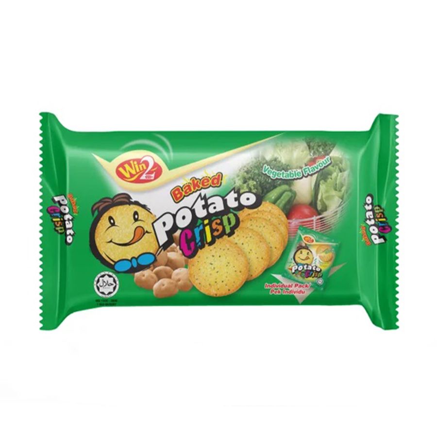 Win2 Baked Potato Crisp Vegetable Flavour 75gram 75gram