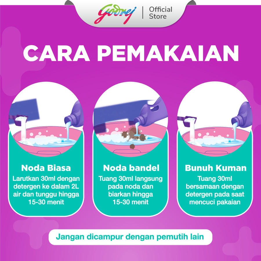 Proclin Floral Bliss Penghilang Noda 800ml