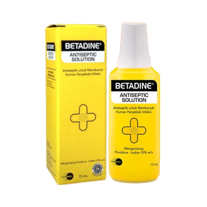 Betadine Solution Obat Luka Antiseptik