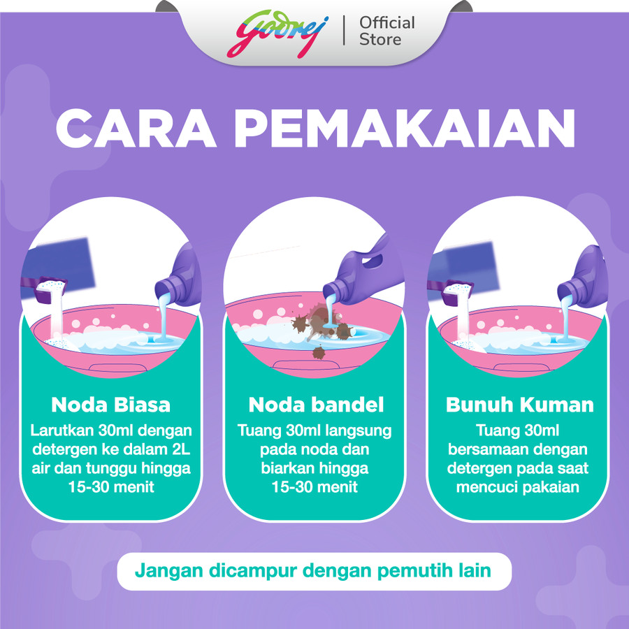 Proclin Floral Bliss Penghilang Noda 400ml