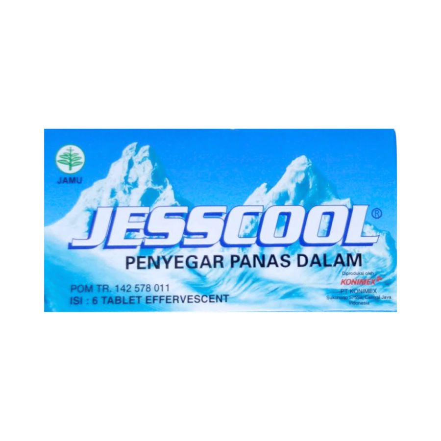 Jesscool Penyegar Panas Dalam 6tablet 6tablet