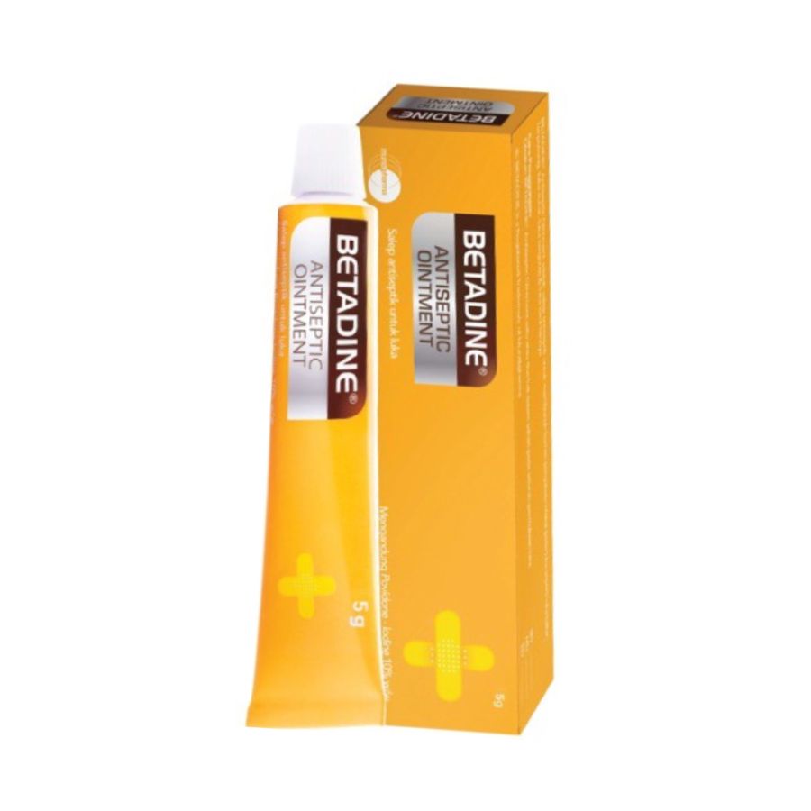 Betadine Ointment Salep Luka Antiseptik 5gram