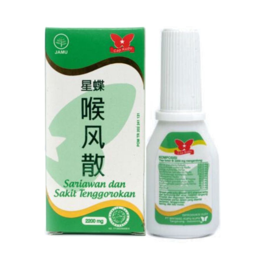 Hau Fung San Sariawan dan Sakit Tenggorokan Spray 35gram