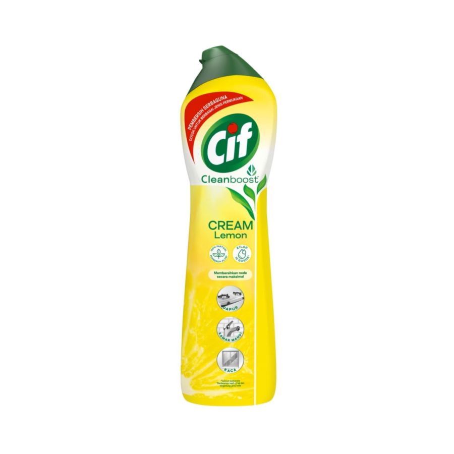 CIF Cream Pembersih Serbaguna Lemon Botol 660gram