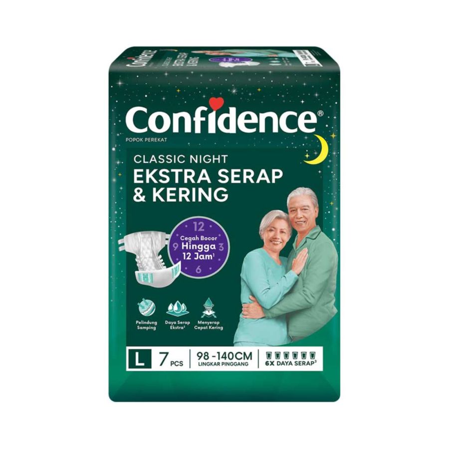 Confidence Classic Night Extra Serap & Kering L7 1packs