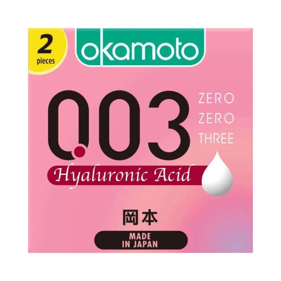 Okamoto 003 Hyaluronic Acid/Kondom 2pcs