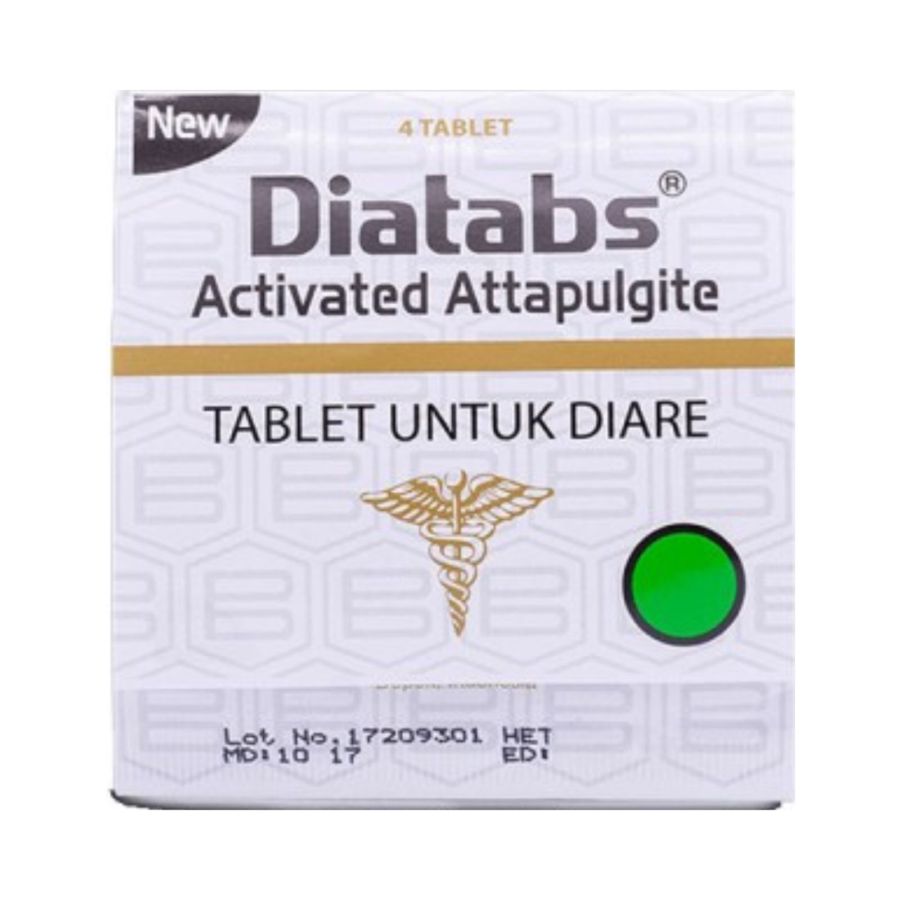 Diatab Strip Obat Diare 4tablet