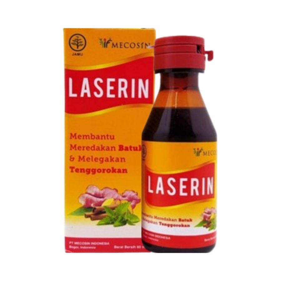 Laserin Obat Meredakan Batuk & Melegakan Tenggorokan 60ml