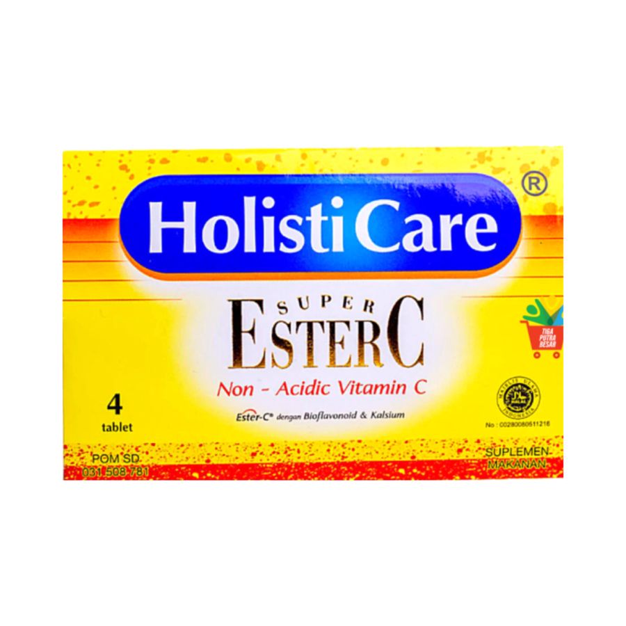 Holisticare Super Ester-C 4tablet 4tablet