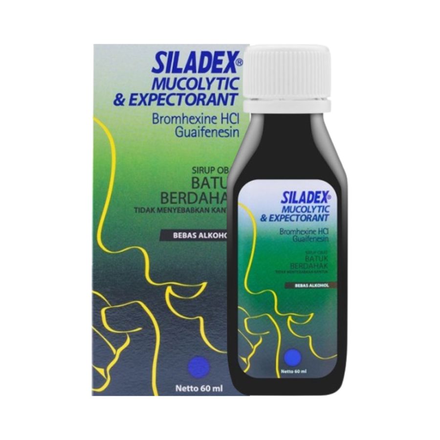 Siladex Mucolytic & Expectorant (Siladex Batuk Berdahak) 60ml