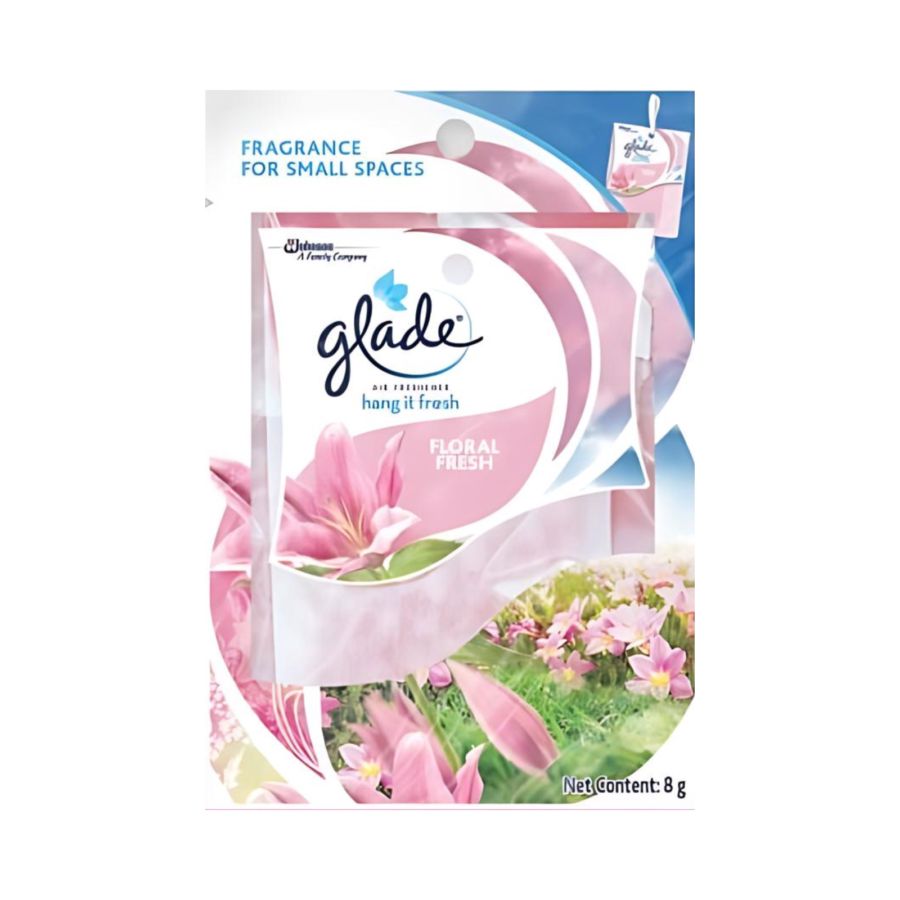 Glade Hang It Floral Fresh 8gr/Pewangi Ruangan 8gram 8gram