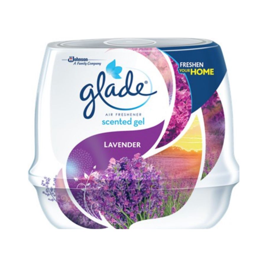 Glade Scented Gel Lavender Pengharum Ruangan 180gram