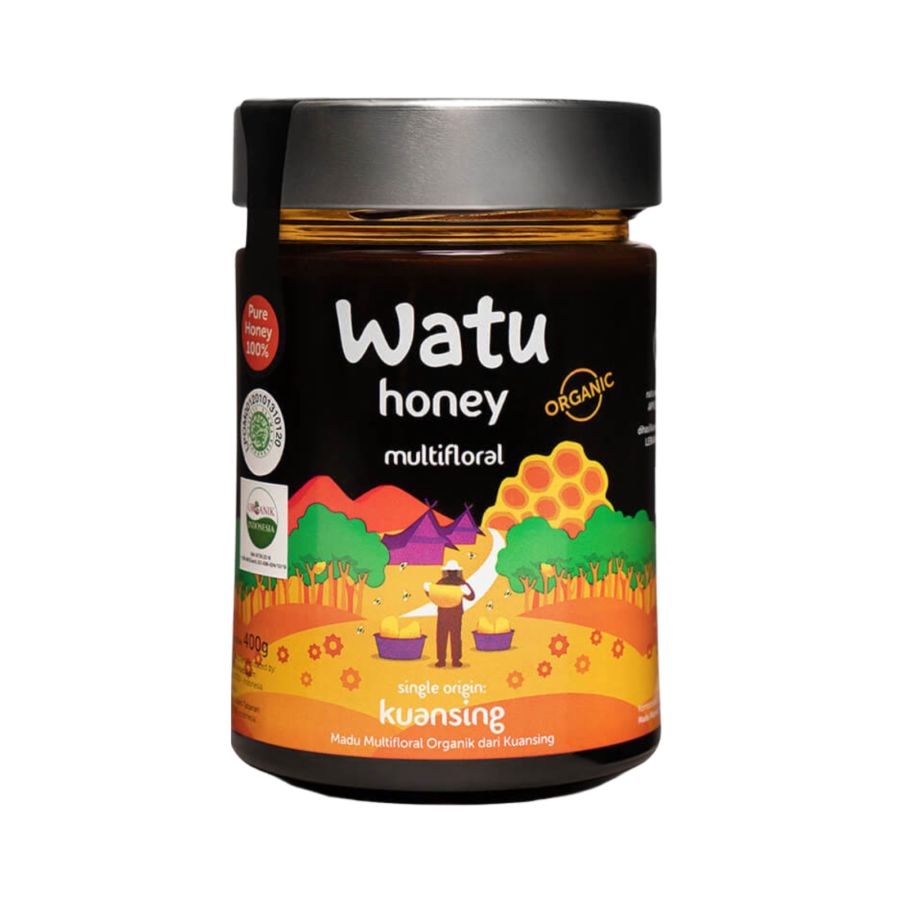 Talasi Watu Multifloral Madu Asli Kuansing Riau 400gram