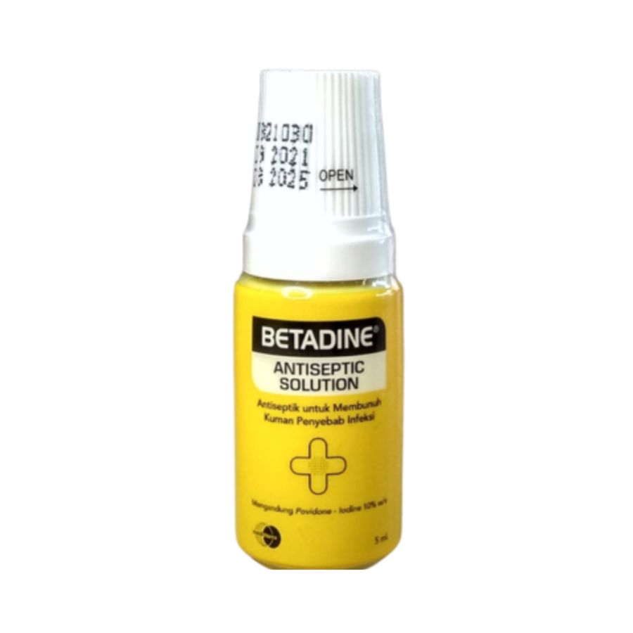 Betadine Solution Obat Luka Antiseptik 5ml