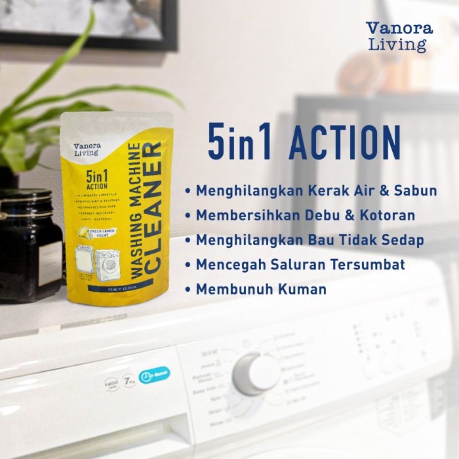 Vanora Washing Machine Cleaner - Pembersih Mesin Cuci 350gram