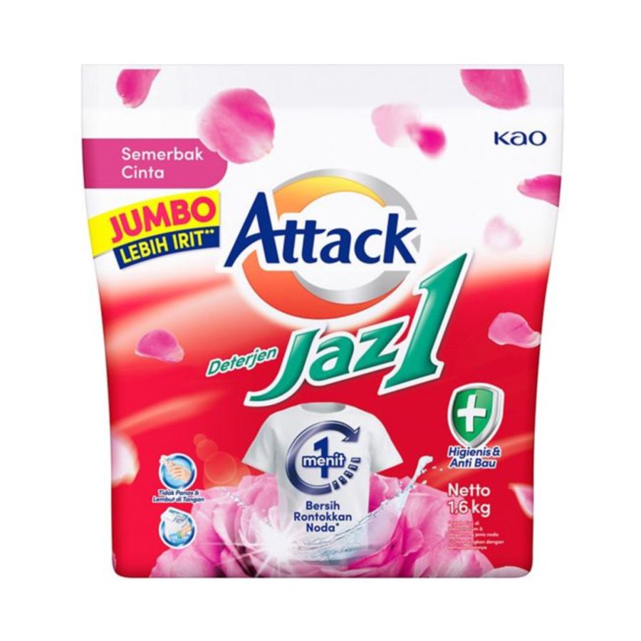 Attack Jaz1 Semerbak Cinta Deterjen Bubuk Bag