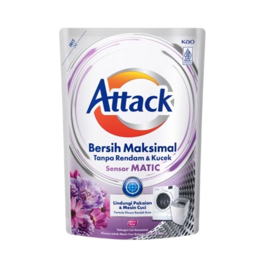 Attack Sensor Matic Detergent 1200ml/Deterjen Cair 1200ml